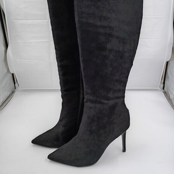 INC Rajelf Dress Boots, Black, Women's Size 10.5 - Picture 1 of 6